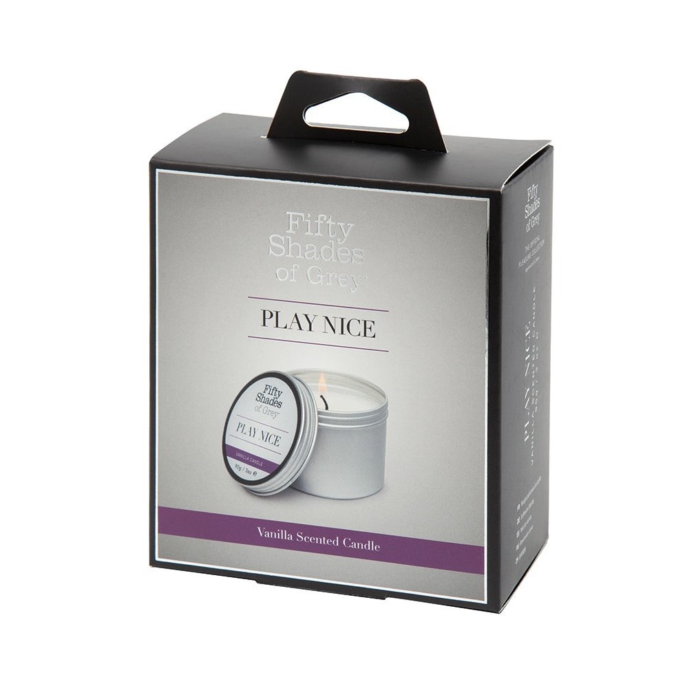 Fifty Shades of Grey Play Nice Vanilla Candle 90g